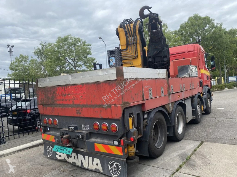 Kamion Scania 480 8X4 + EFFER 1250 6S + REMOTE...