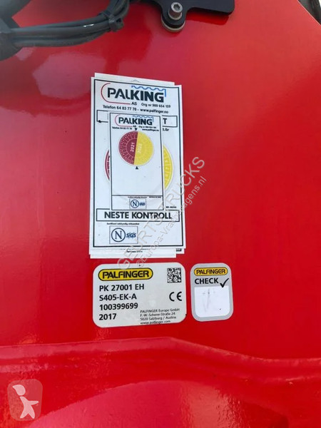 Kamion Volvo 500 8X4 TRIDEM + PALFINGER PK...