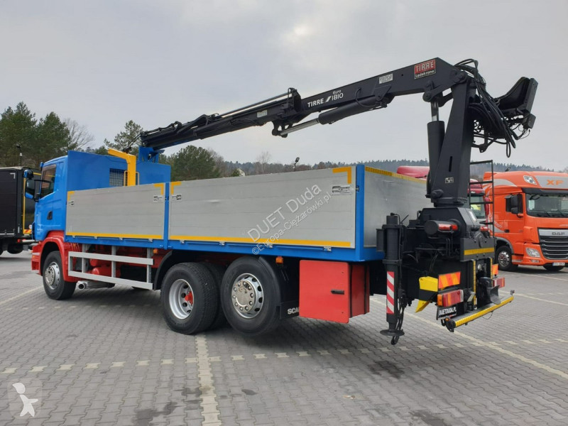 Kamion Scania R 400 LB 6x2 HDS Budowlanka Widły...