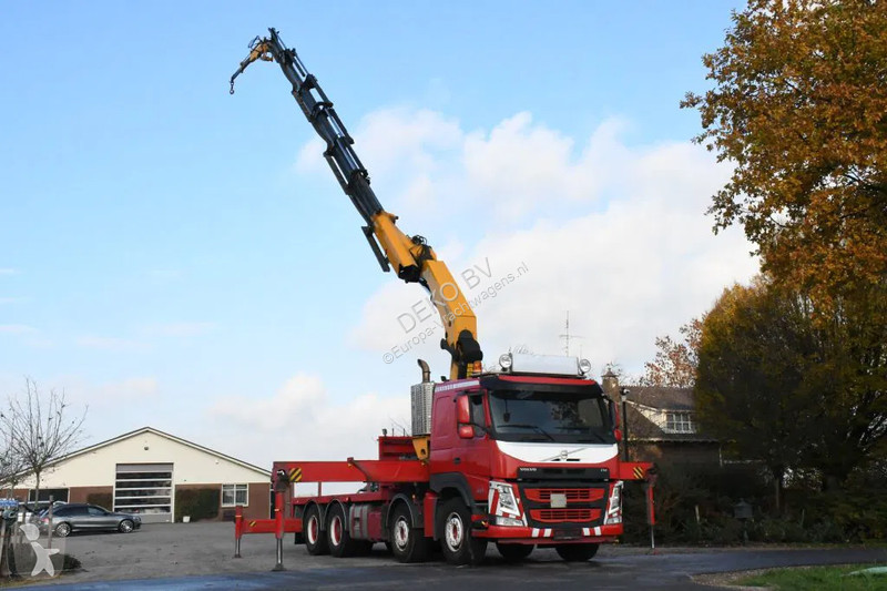 Camion Volvo FM 460 PALFINGER 48TM!!FLY-JIB!!...