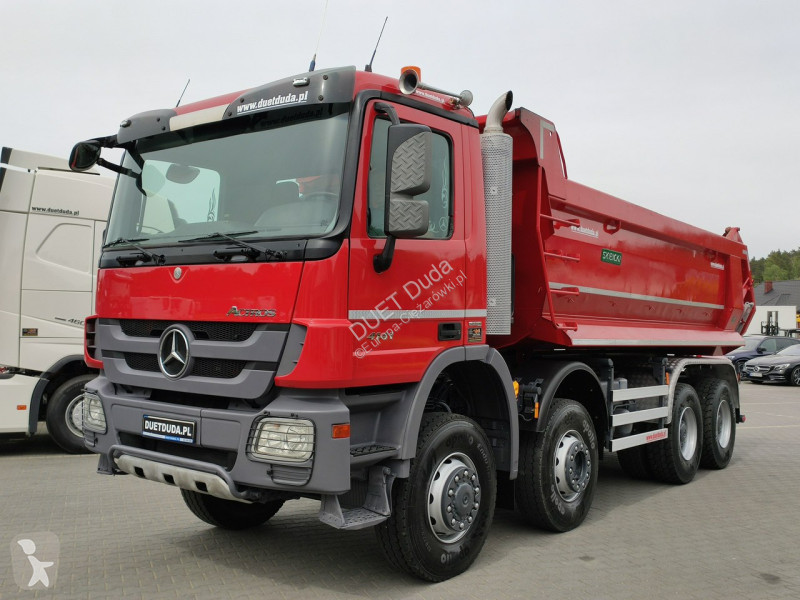 Camion Mercedes 4141 8x6 Wywrot SKIBICKI...