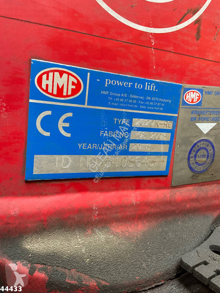 Camion DAF DAF FAX  480 Euro 6 HMF 26 Tonmeter...