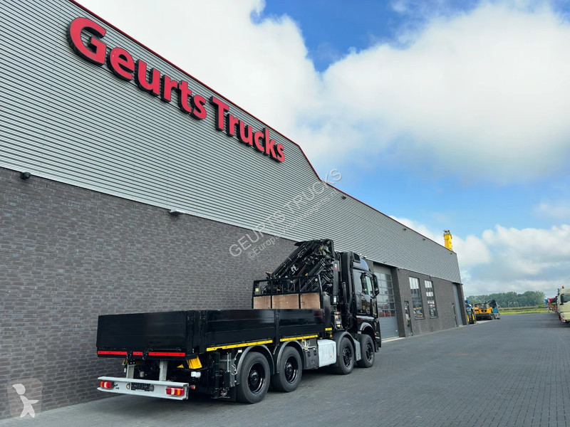 Camion Mercedes 3251 8X4 + HIAB 1058 E-8 + JIB...