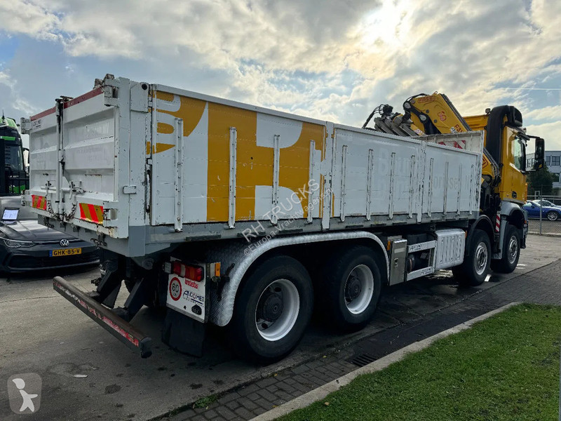 Kamion Mercedes 4448 8X4 + EURO 6 + FASSI F315...