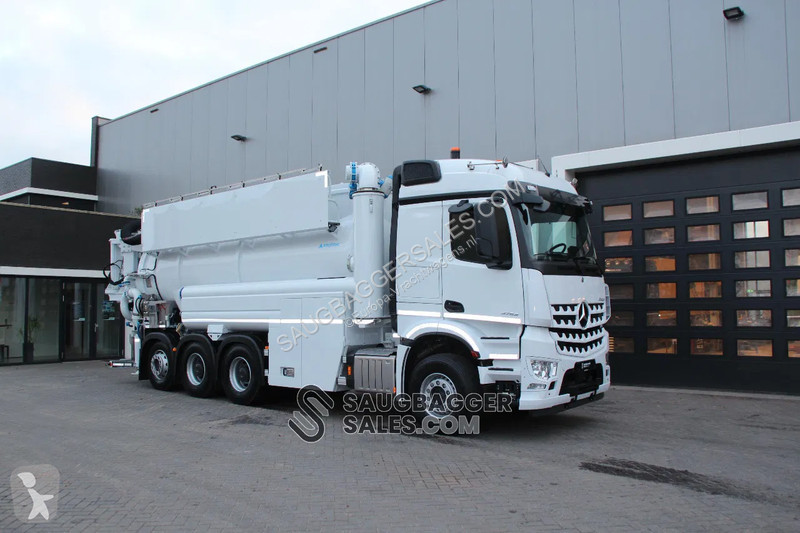 Camion Mercedes Amphitec Vortex 11000 Saugbagger