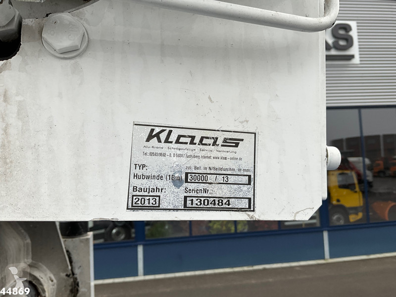 Camion MAN TGM 15.290 Klaas 35 meter Dachdecker...