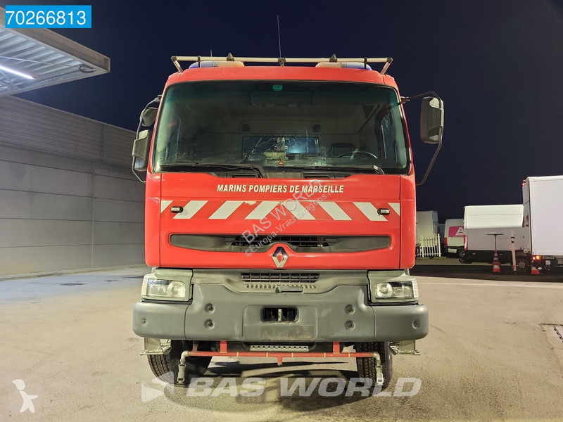Camion Renault 400 8X4 Feuerwehr Telma 12000L...