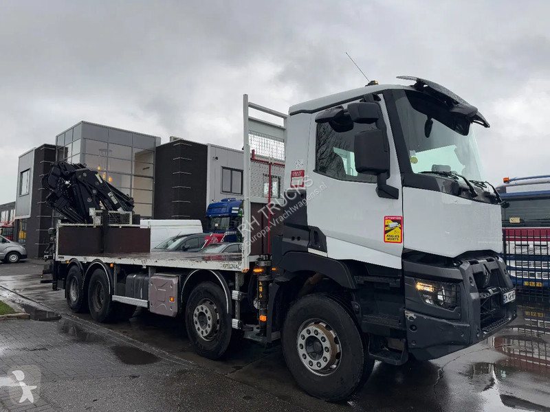 Camion Renault C430 8X4 - EURO 6 + HIAB 288 E-5...