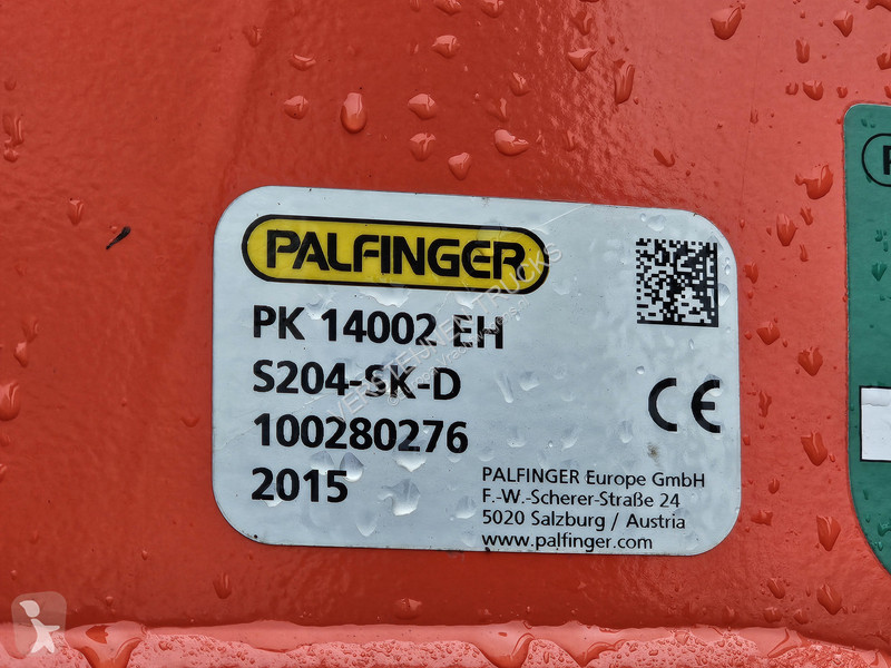 Camion Scania P320 4x2 / PALFINGER PK 02 CRANE...