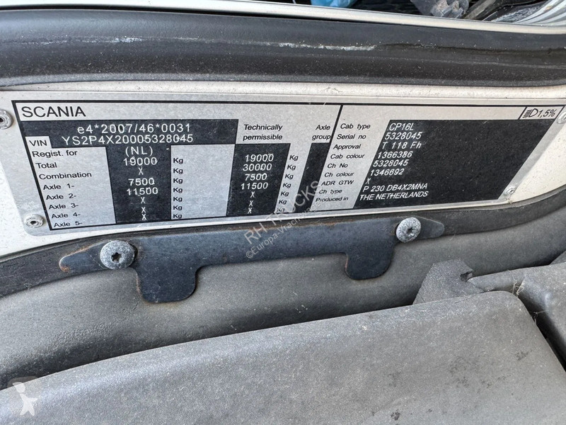 Camion Scania P230 4X2 - EURO 5 + DHOLNDIA LIFT
