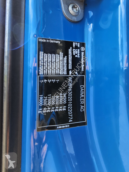 Vrachtwagen Mercedes 3546 / 8x2/6 / HOOKLIFT /...