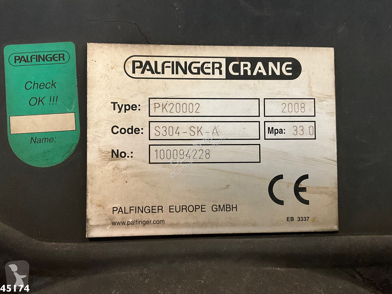 Camion DAF FA 85  360 Palfinger 20 Tonmeter...