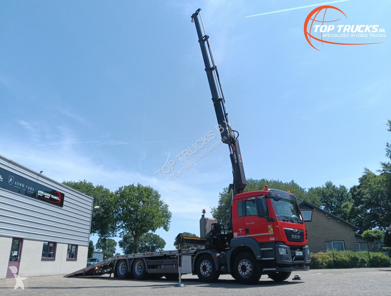 Camion MAN 35.360 8x2 - Hiab 22TM Kraan,...