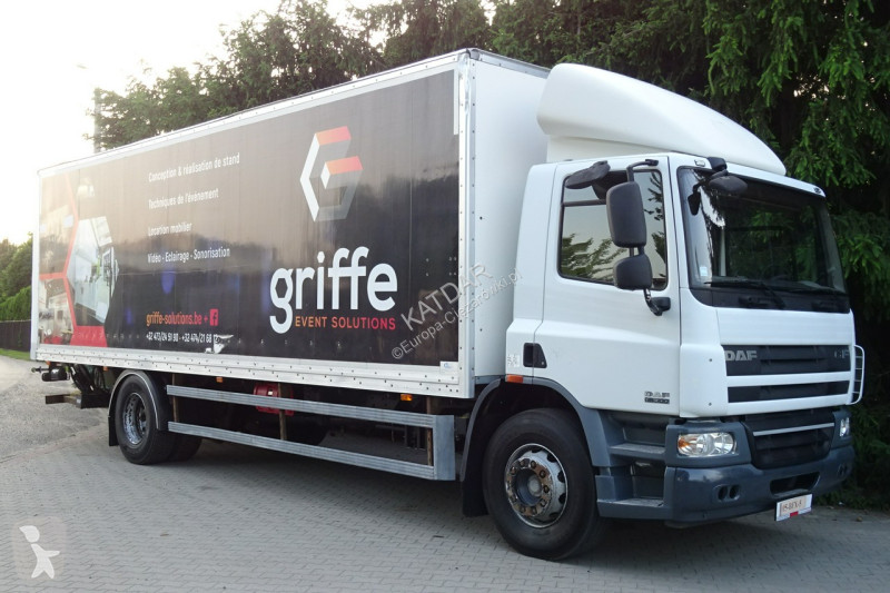 Lastbil DAF 65300 Euro 5 kontener 21 pal, winda...