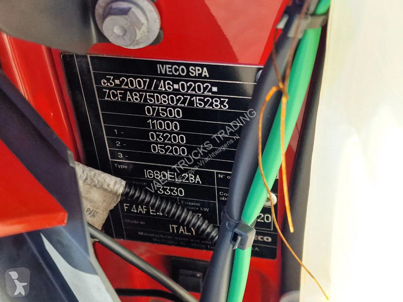 Kamion Iveco 75-190 Isotherm box - Zepro...