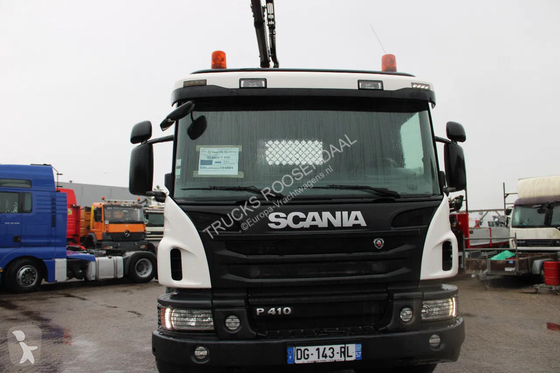 Kamion Scania P410 + atlas 190 4x hydrolic +...