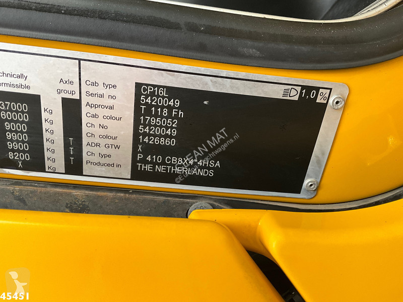 Camion Scania 410 8x4 Euro 6 alfinger 14...
