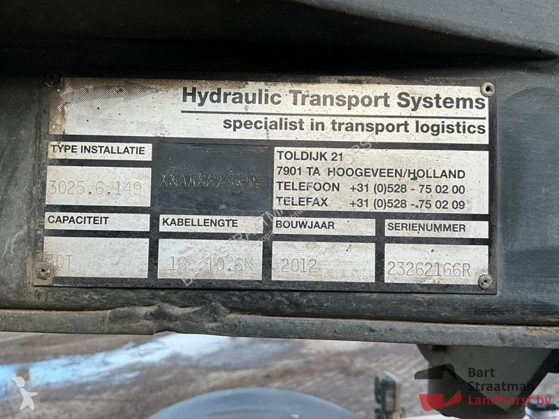 Kamion Volvo 10X4R Euro 5 met 30T HTS Kabel...