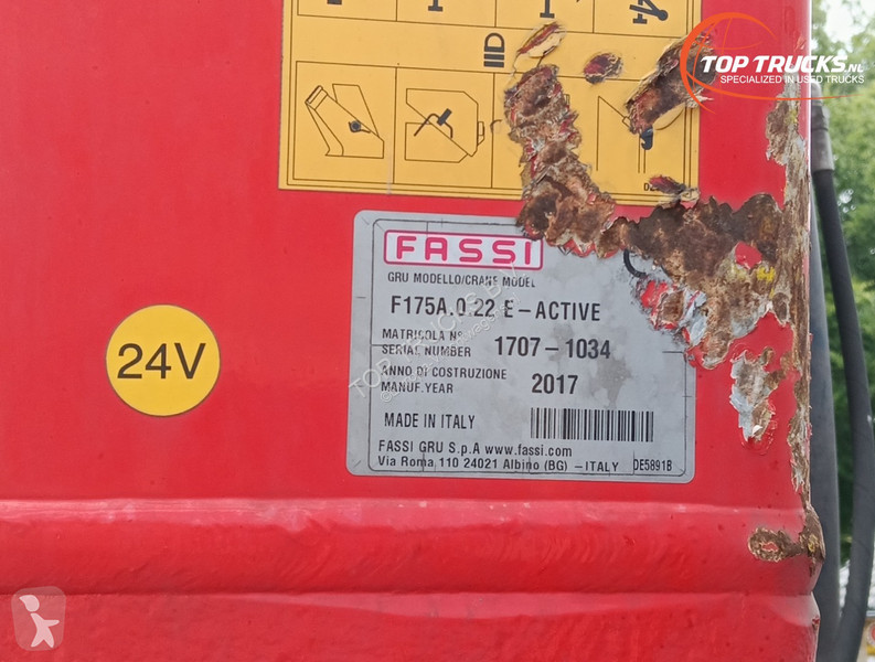 Camion Mercedes 1830 Fassi 17TM Kraan, Crane,...