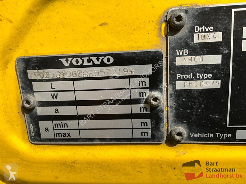 Kamion Volvo 420 10x4 Euro 5 Road Plate Car...