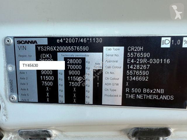 Camion Scania SCANIA R500 NGS 6x2 CR20H 25 m3...