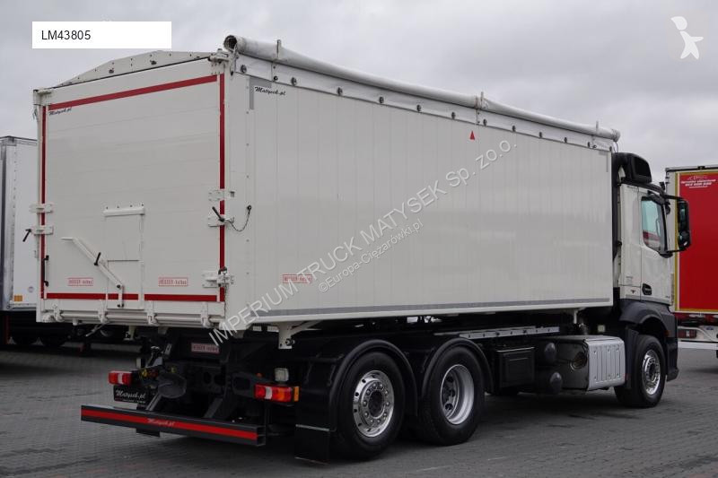 Kamion Mercedes ACTROS / 2545 / 6x2 / WYWROTKA...