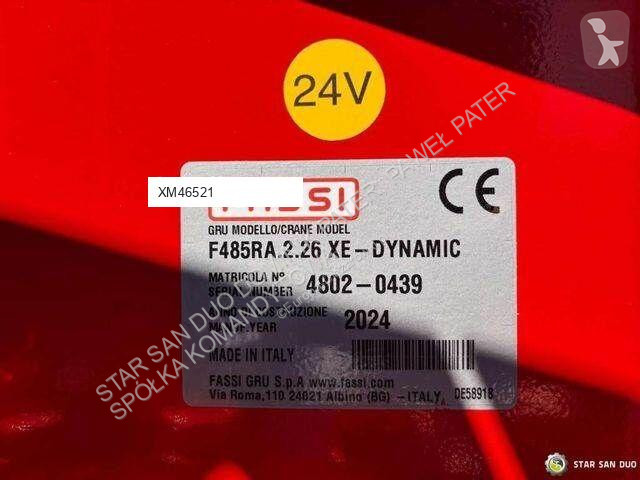 Kamion Mercedes ACTROS 3351 NEW 6x4 Fassi F485...