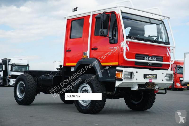 Kamion MAN LE 220 / 4 X 4 / DOKA / DO ZABUDOWY...