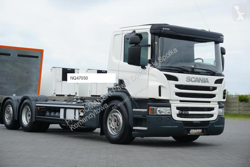 Camion Scania P 410  ACC E 6 BDF + WINDA  7.15...