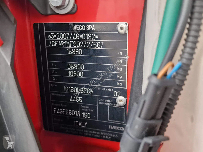 Camion Iveco EuroCargo 160 210 - Isotherm box -...