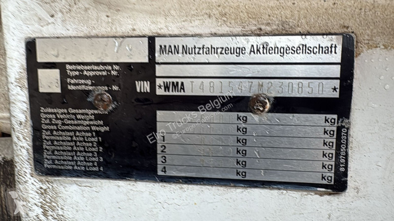 Camion MAN (BOITE MANUELLE / MANUAL GEARBOX / 6...