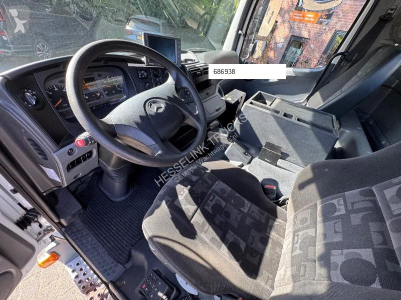 Camion Mercedes 818 Machinery transporter +...