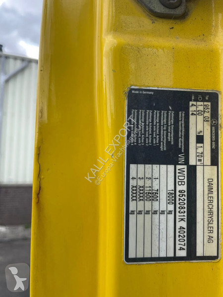 Camion Mercedes 2040 Kipper 4x4 V6 EPS Gearbox...