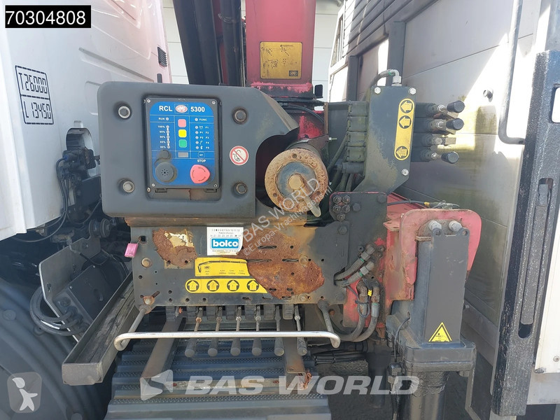 شاحنة Scania P360 P 6X2 HMF 1820-K4 Kran Crane...