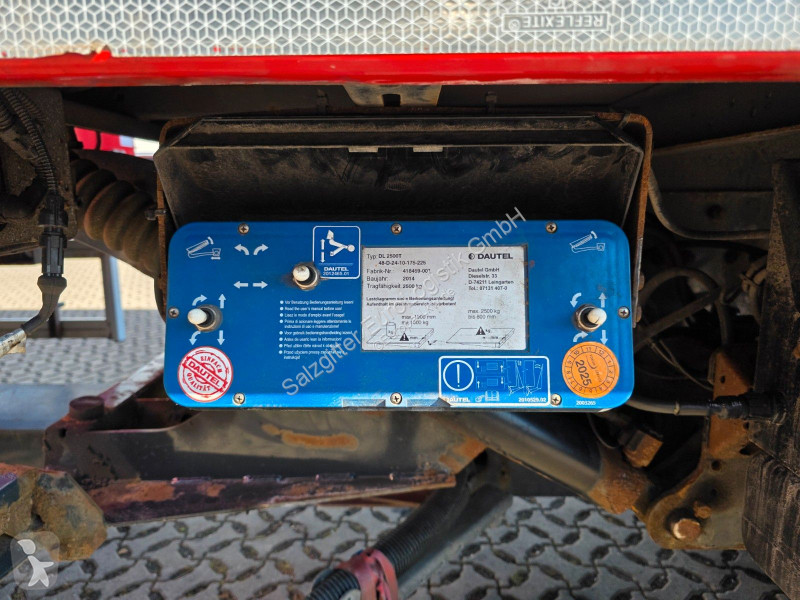 شاحنة مقطورة Iveco 420 / Ladebordwand /...