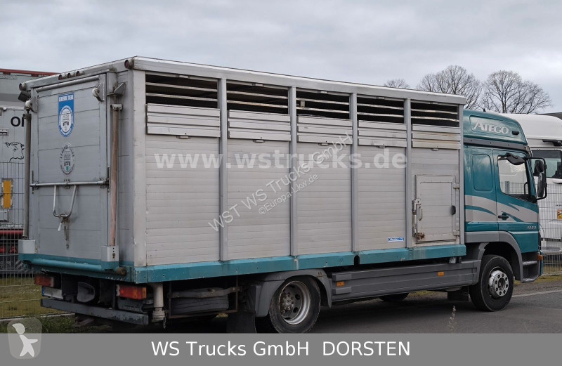 Camión Mercedes 1223 1 Stock Hohe Gitter...