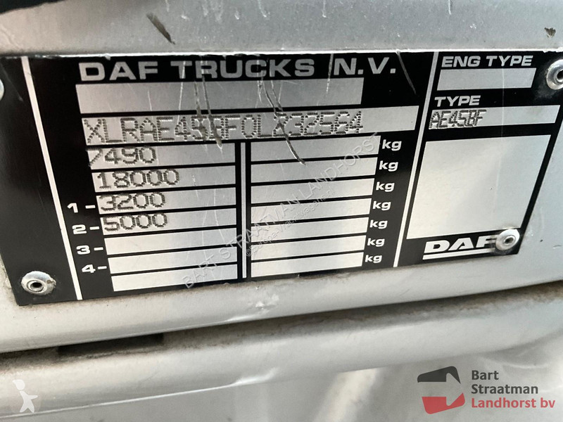 Lastbil DAF 45150 chassis cabine. Handgeschakeld