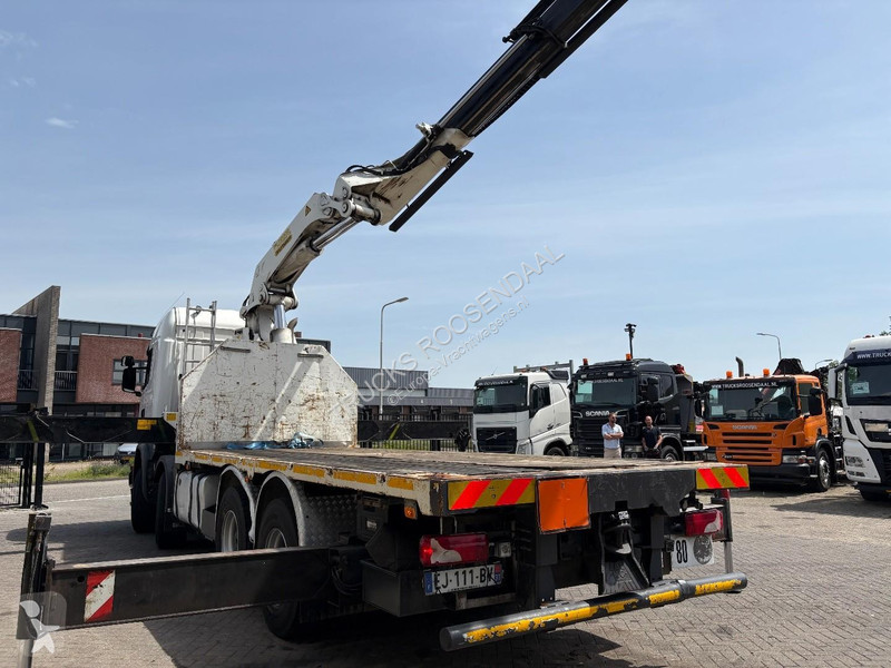 شاحنة Scania R 520 V8 + PAFINGER 72002 6X + JIB...