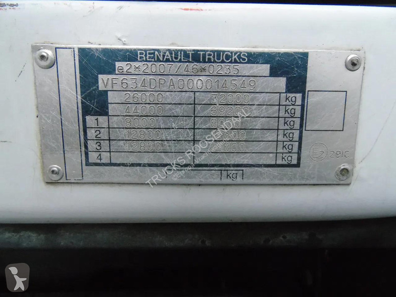 شاحنة Renault 460DXI + HIAB 166 HIDUO 3 X EXT....