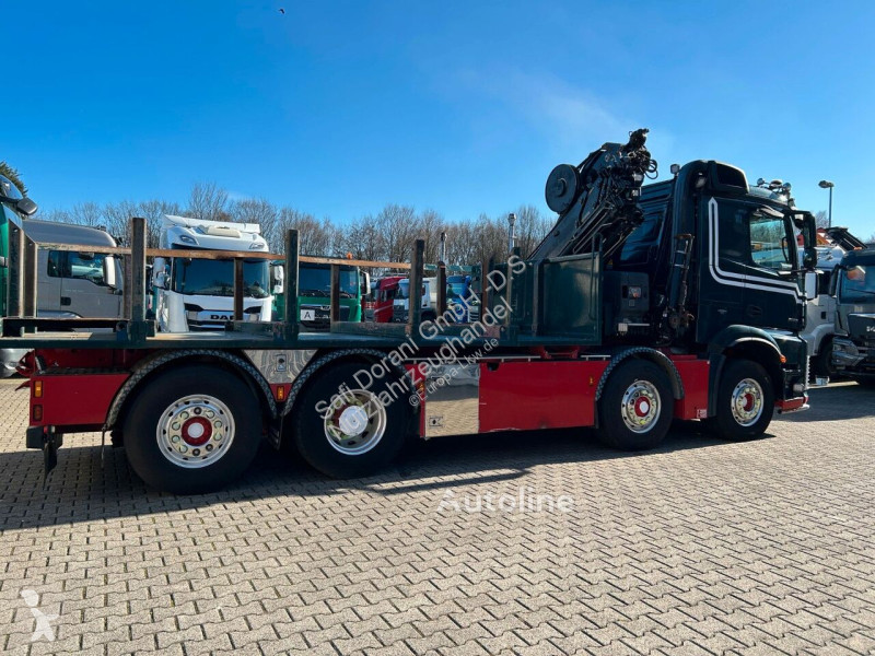شاحنة Mercedes 3253 + HIAB 302 Kran 8x2-4 HAD...