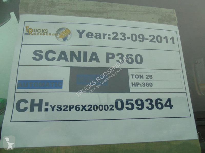 شاحنة Scania 360 360 + COMBI VACUUM WIEDEMANN +...