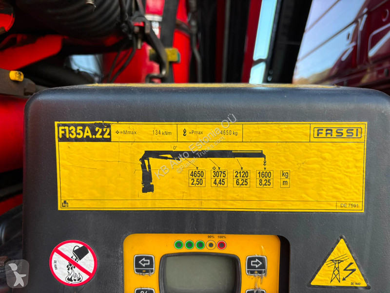Camion Mercedes 1832 4x2 FASSI F135A22 / BOX...