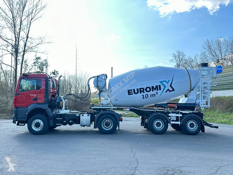 شاحنة  EUROMIX MTP - 10m³ Betonmischer-Auflieger