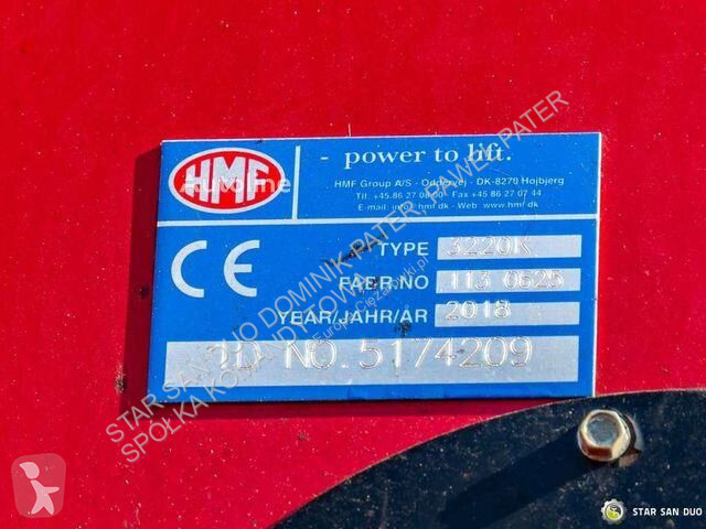 شاحنة Mercedes AROCS 3345 6x6 HMF 3220 Winch...