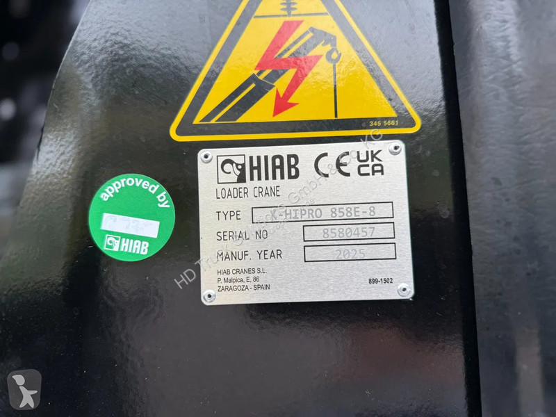 شاحنة MAN 35.520  35.520 8x2 HIAB X-HiPro858E-8...