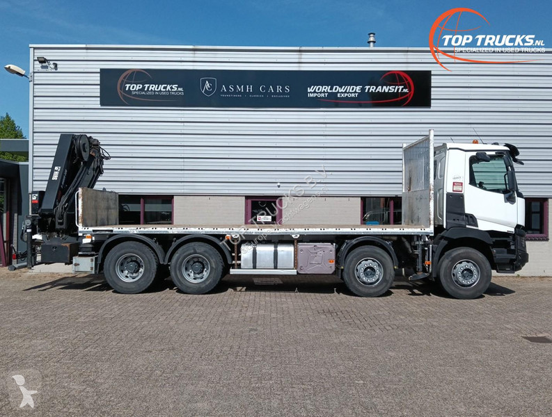 شاحنة Renault C430 8x4 - HIAB 22TM Crane,...