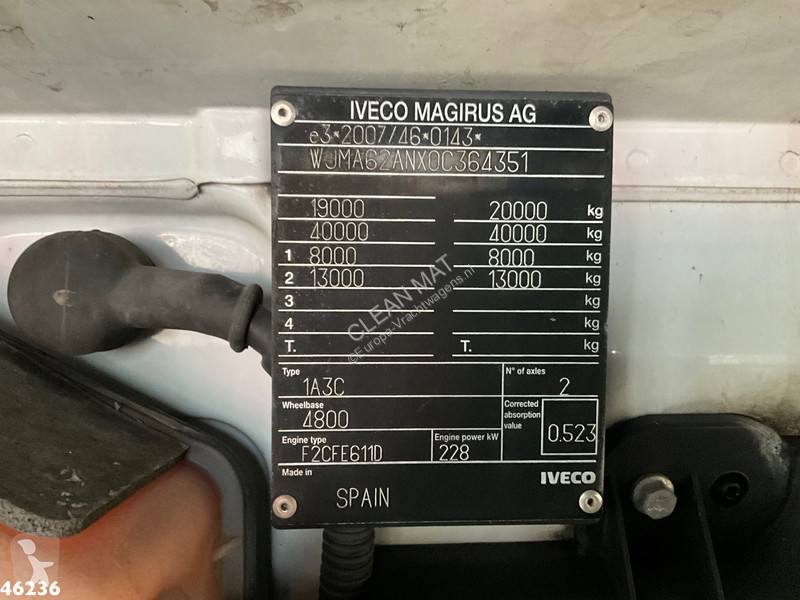شاحنة Iveco AD190S31 Euro 6 Fassi 15 Tonmeter...