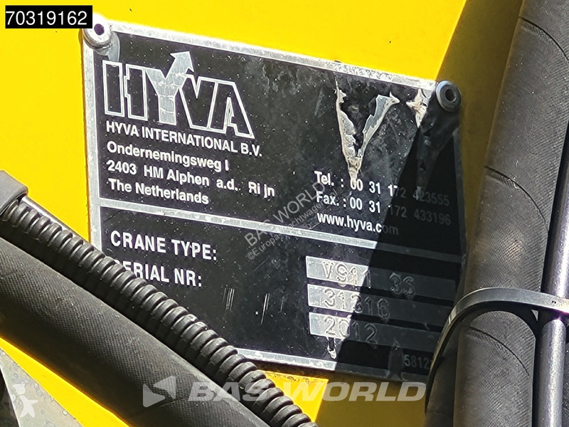شاحنة Iveco 180E250 4X2 HYVA V911 3S Kran Crane...