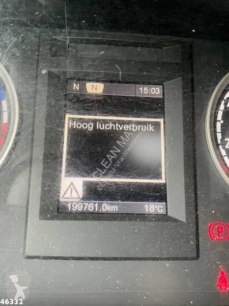 شاحنة Scania 320 HMF 14 Tonmeter Z-kraan Just...