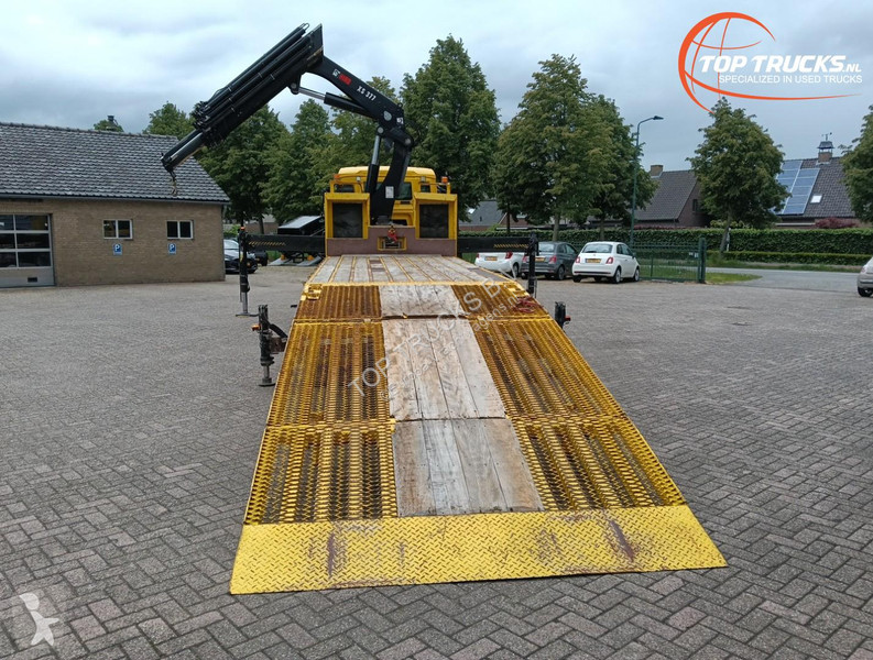 Nosič strojů MAN 35.500 8x2 - Hiab 37.7TM...